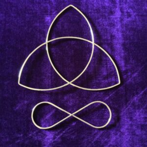 Triquetra met klein lemniscaat