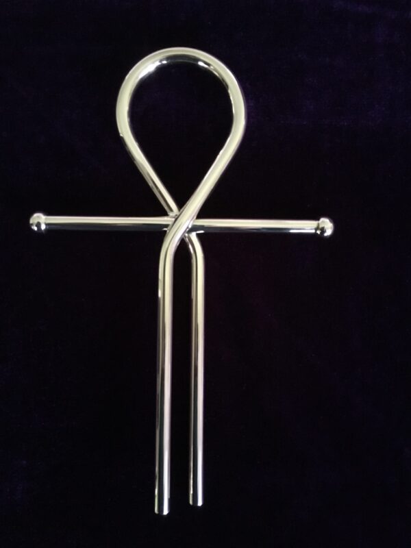 Oud Egyptische Ankh met 14K goud