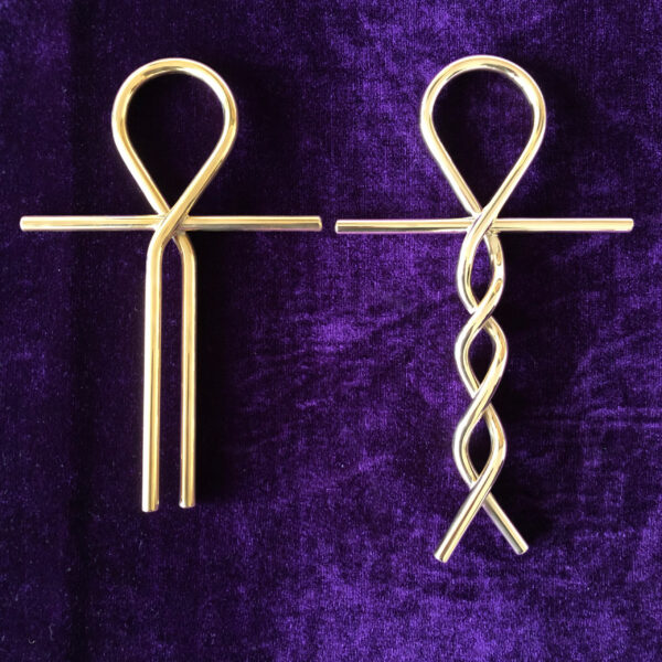 Egyptsche Ankh en DNA Ankh