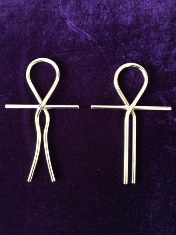 Atlantische Ankh links en therapeuten Ankh rechts