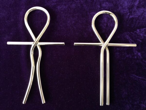 Atlantische Ankh links en therapeuten Ankh rechts